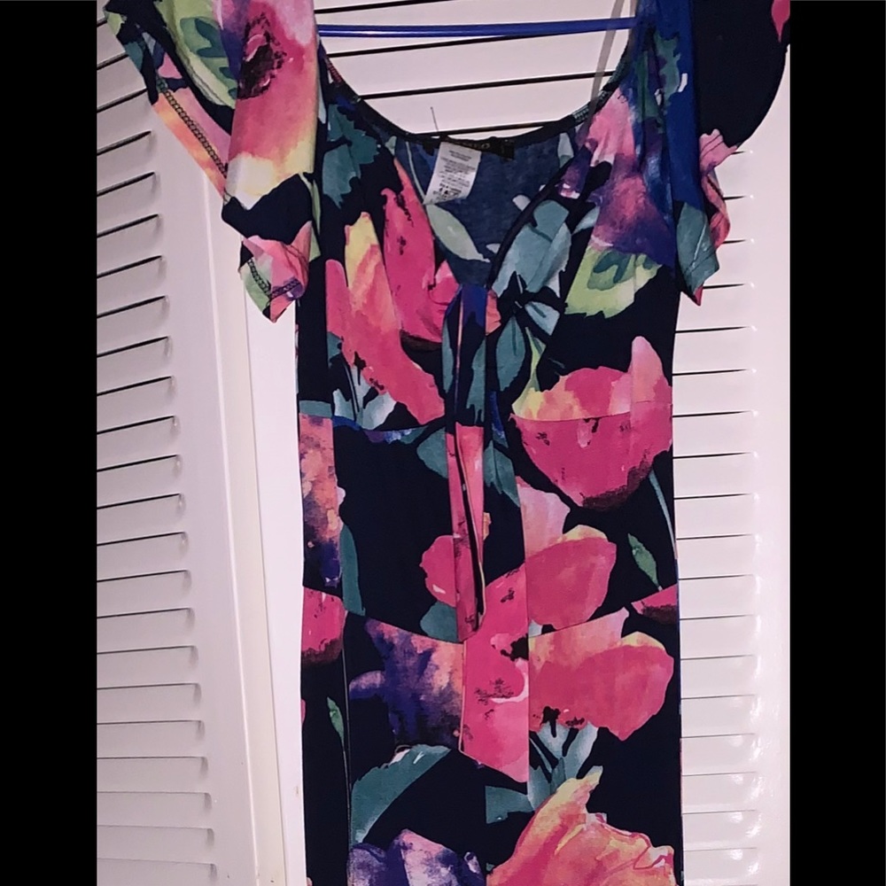 Floral one piece jumpsuit